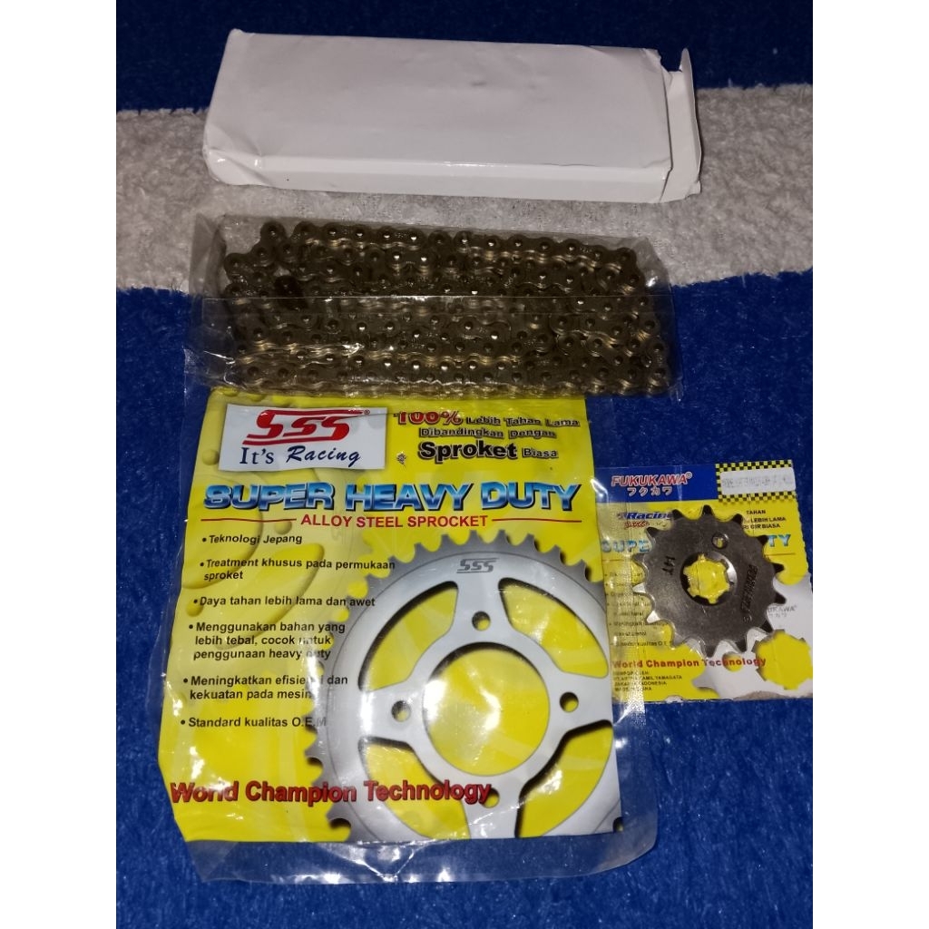 gir besar tripelsss, & rande & gir kecil, untuk jupiter z new /vega zr