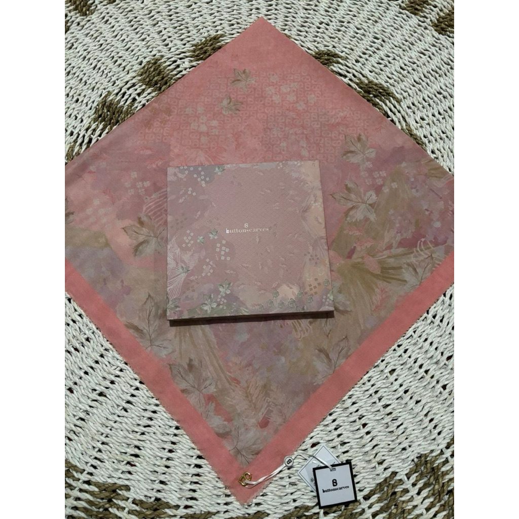 Ready Siap Kirim ‼️ Iseltwald - NEW NEW NEW BUTTONSCARVES BUKAN PRELOVED (La sabelle Lasabelle, Butt