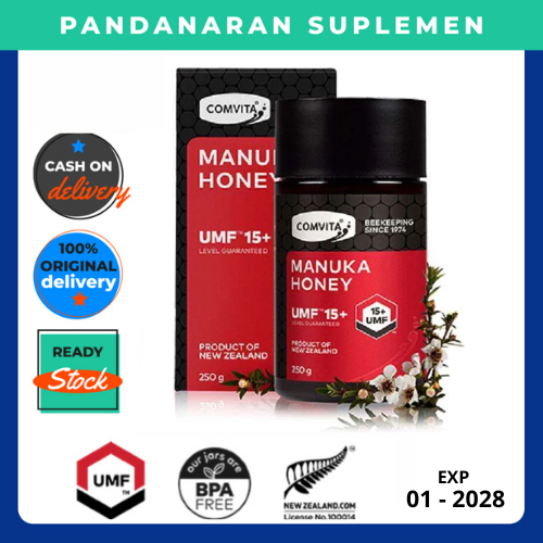 

Madu Comvita Manuka Honey UMF 15+ 250g Murni Alami Asli