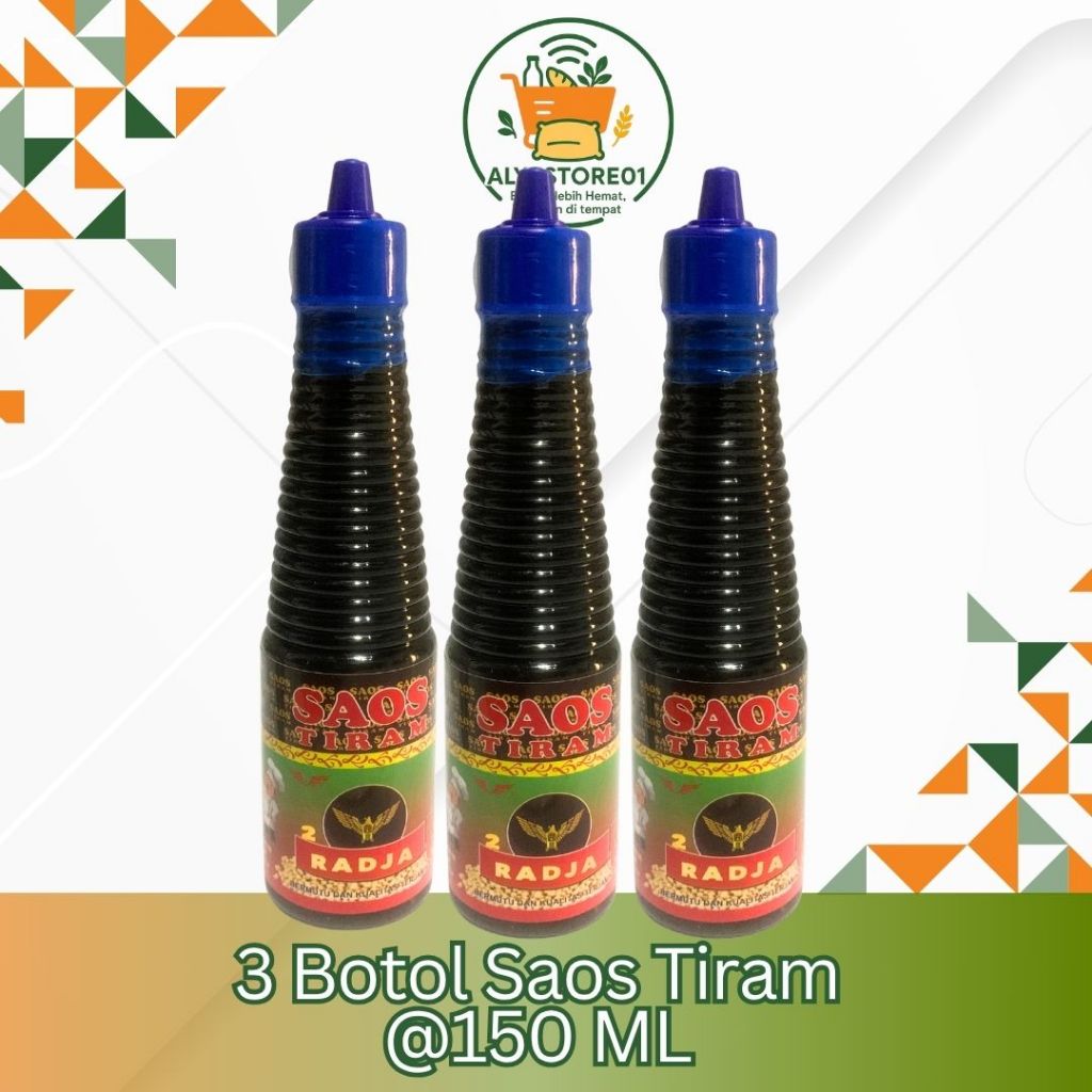 

Saos Tiram 1 Botol Kemasan 150ml / Penyedap Makanan