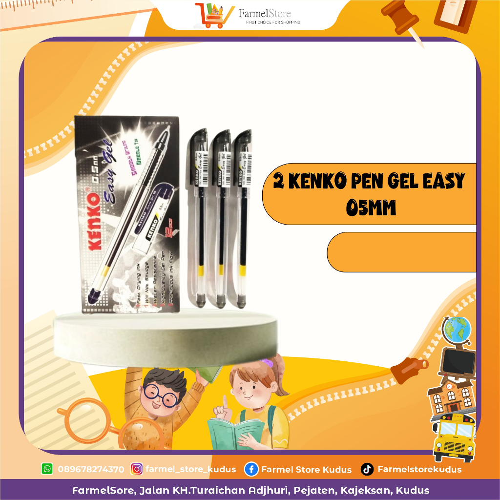 

Kenko Pen Gel Easy 05mm