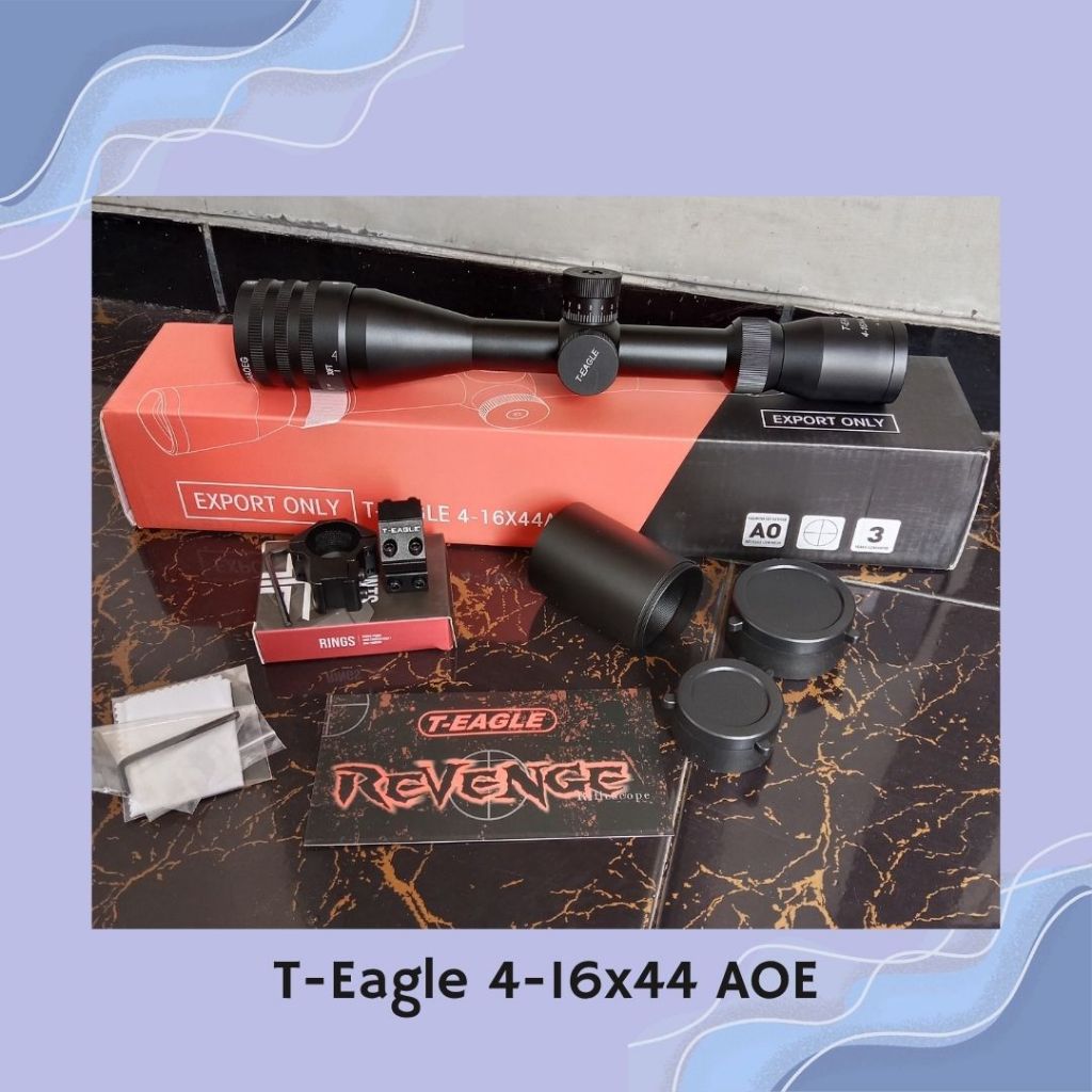 Teleskop T-Eagle 4-16x44 AOE MILDOT