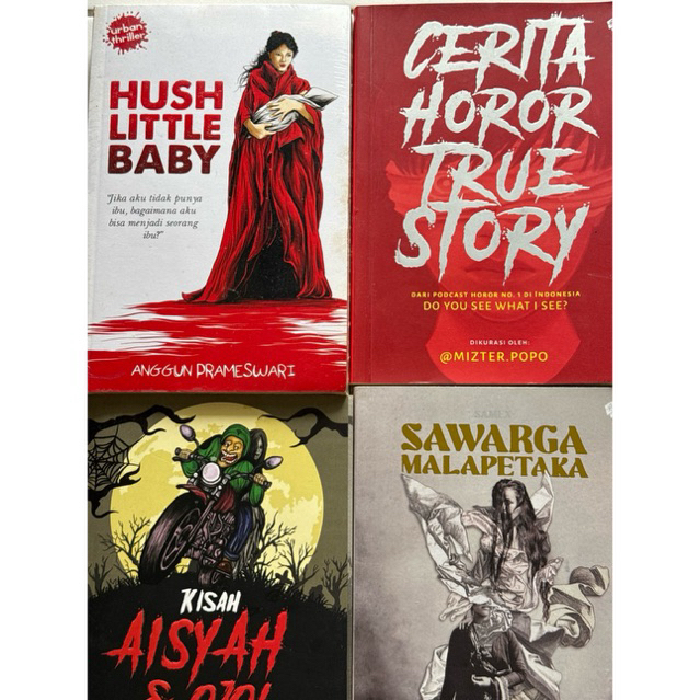 preloved buku horor | Risa saraswati | novel best seller
