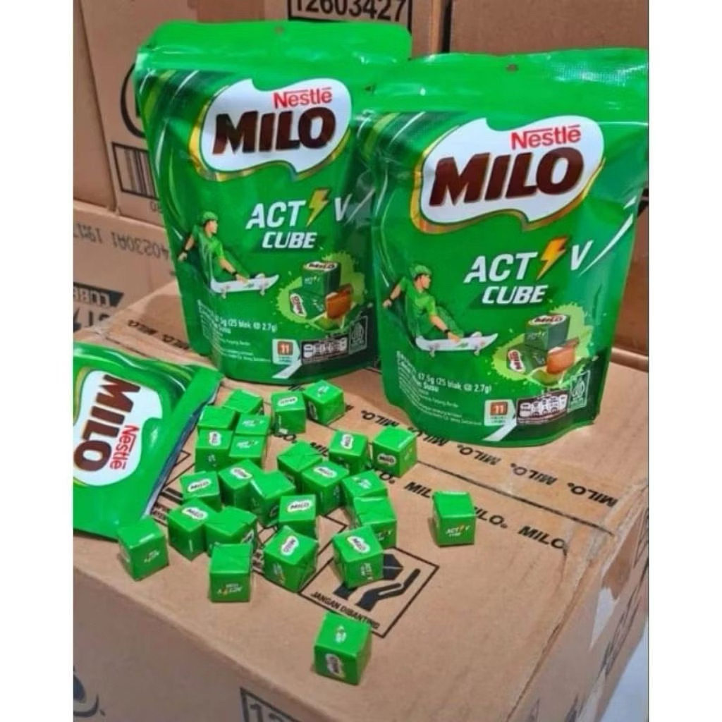 

Milo Active Cube Nestle 1 Dus Isi 20 Pack Enak Lezat