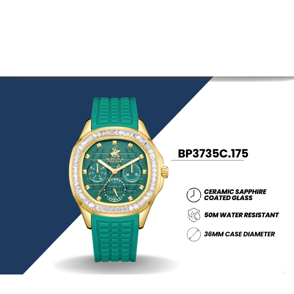 JAM TANGAN WANITA BEVERLY POLO BP3735C.175