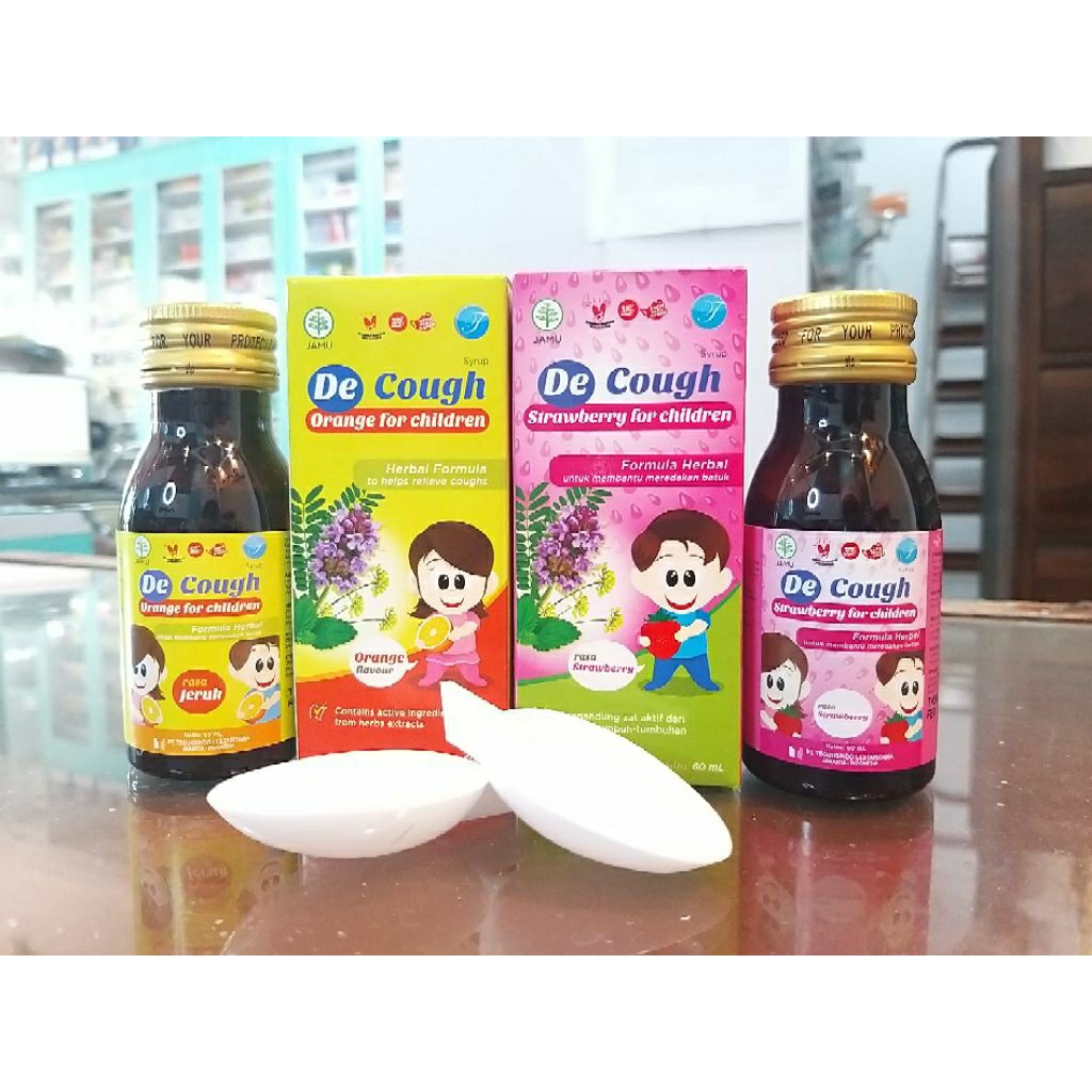 

DE COUGH SYRUP 60 ML | OBAT BATUK HERBAL ANAK