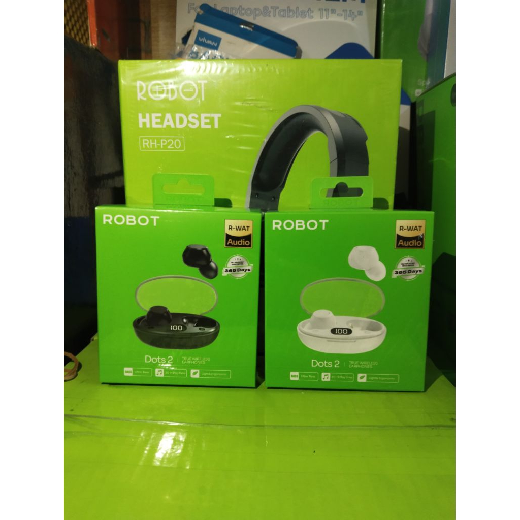 TWS Bluetooth Robot Dots 2