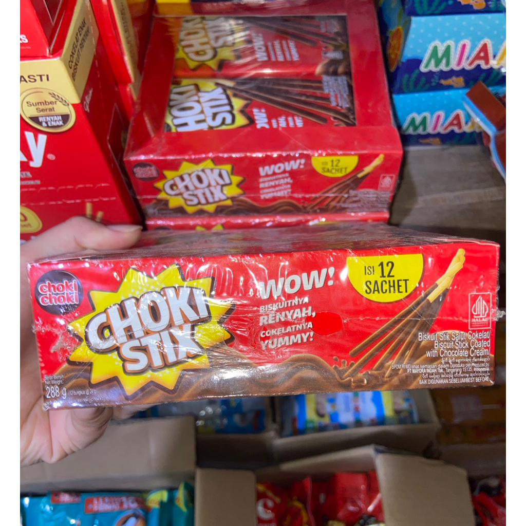 

Choki Stix 288g Isi 12 Sachet