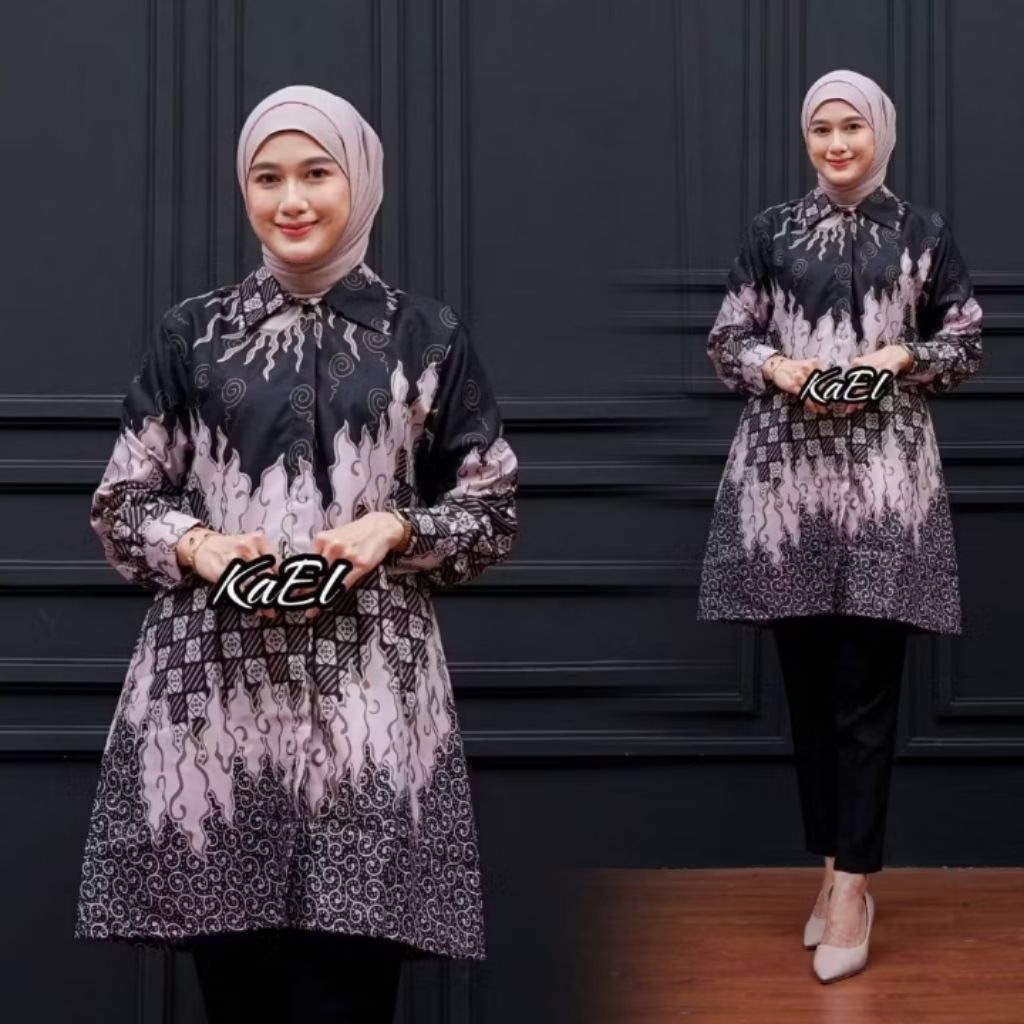 Kemeja batik pria Kemeja seragam batik pria Seragam baju batik pria asli pekalongan