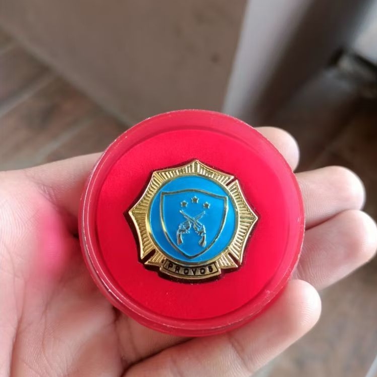 Jual pin pdh roda provos pdh polri | pin pdh kerah provos