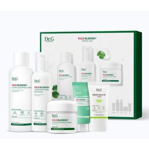 Dr.G R.E.D Blemish Clear Soothing Cream | Foam | Toner | Mask