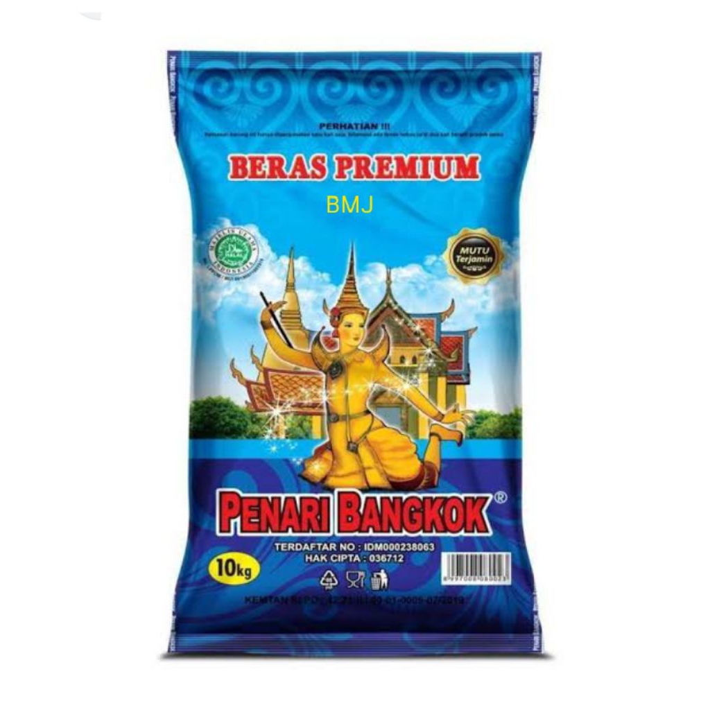 

Beras penari Bangkok 10kg / Beras 111 golden number 10kg/ beras gajah 10kg