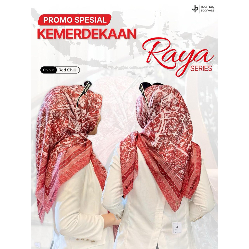 JILBAB SEGI EMPAT JOURNEY SCARVES ORI