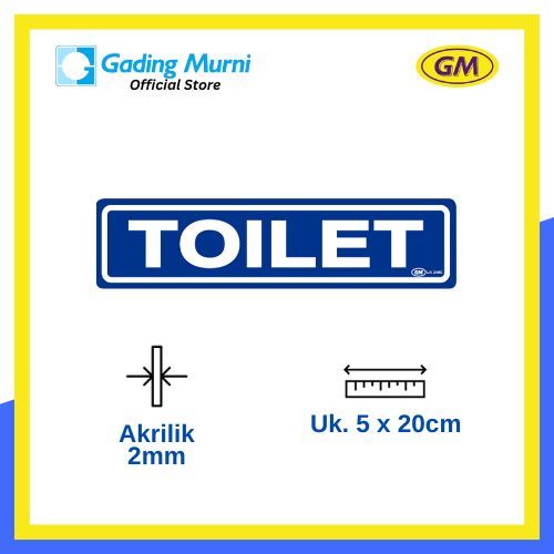 

GM LABEL TOILET LK-240 KECIL WARNA