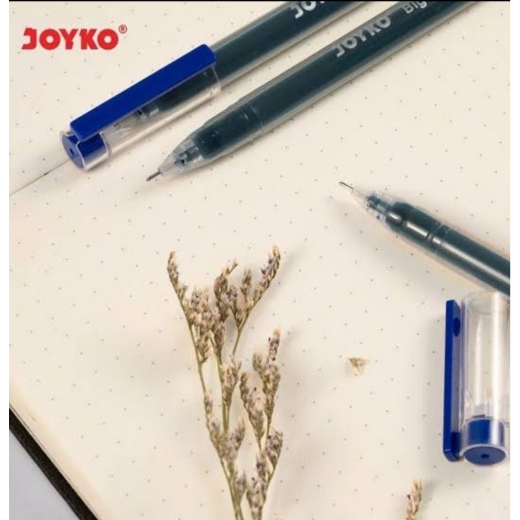 

Pulpen Gel joyko 0.5mm Warna Hitam ( pcs )
