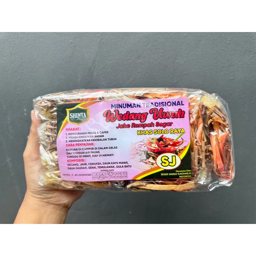 

READY!! WEDANG UWUH MERK SHINTA KHAS SOLO RAYA