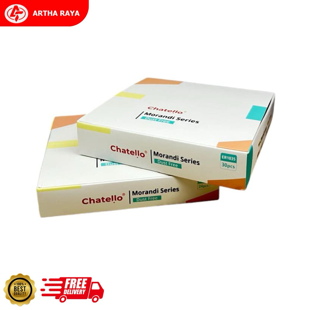 

Penghapus Chatello Morandi Series - ER1035(30 PCS) / ER1037(24 PCS)