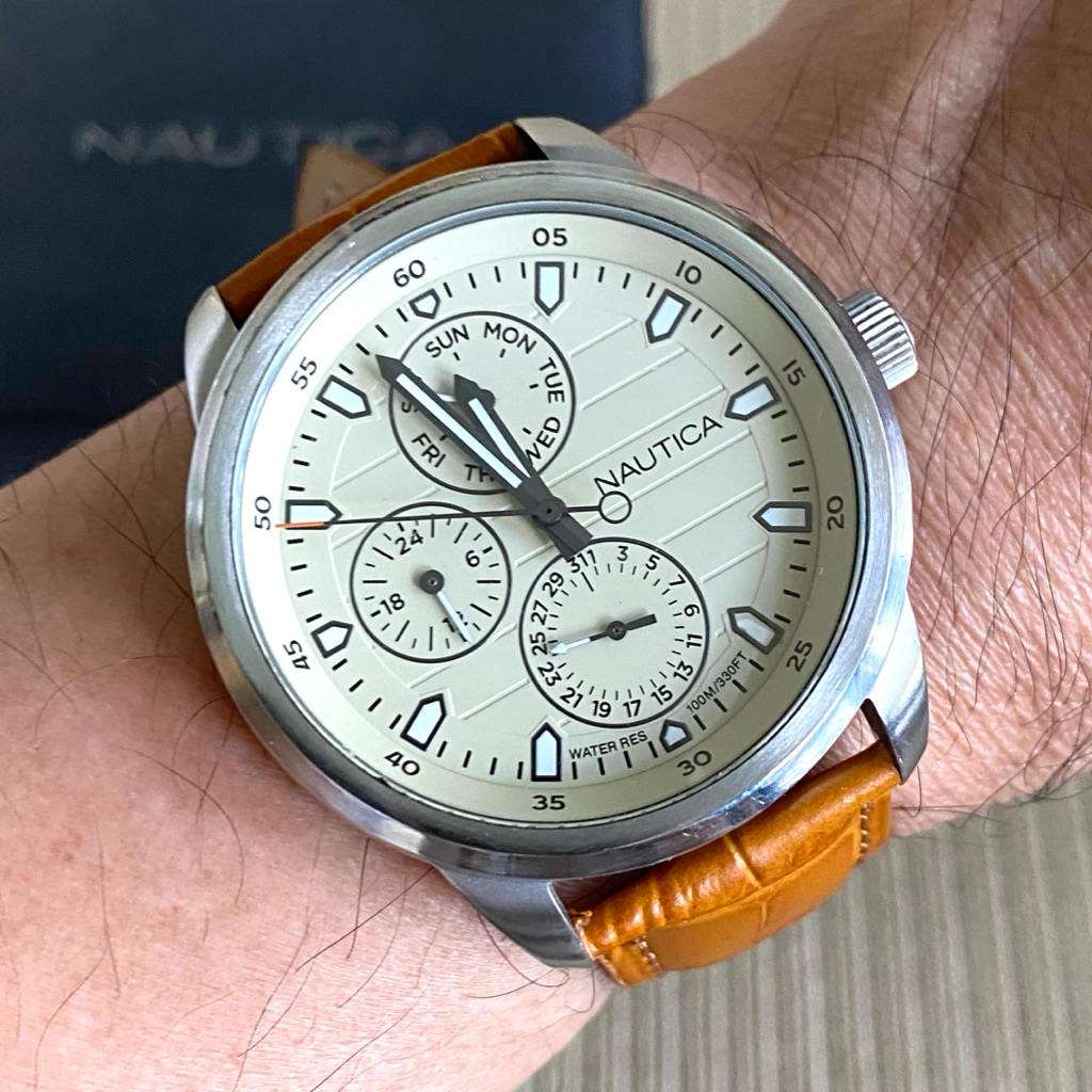 Preloved Jam Tangan Nautica Ori Original