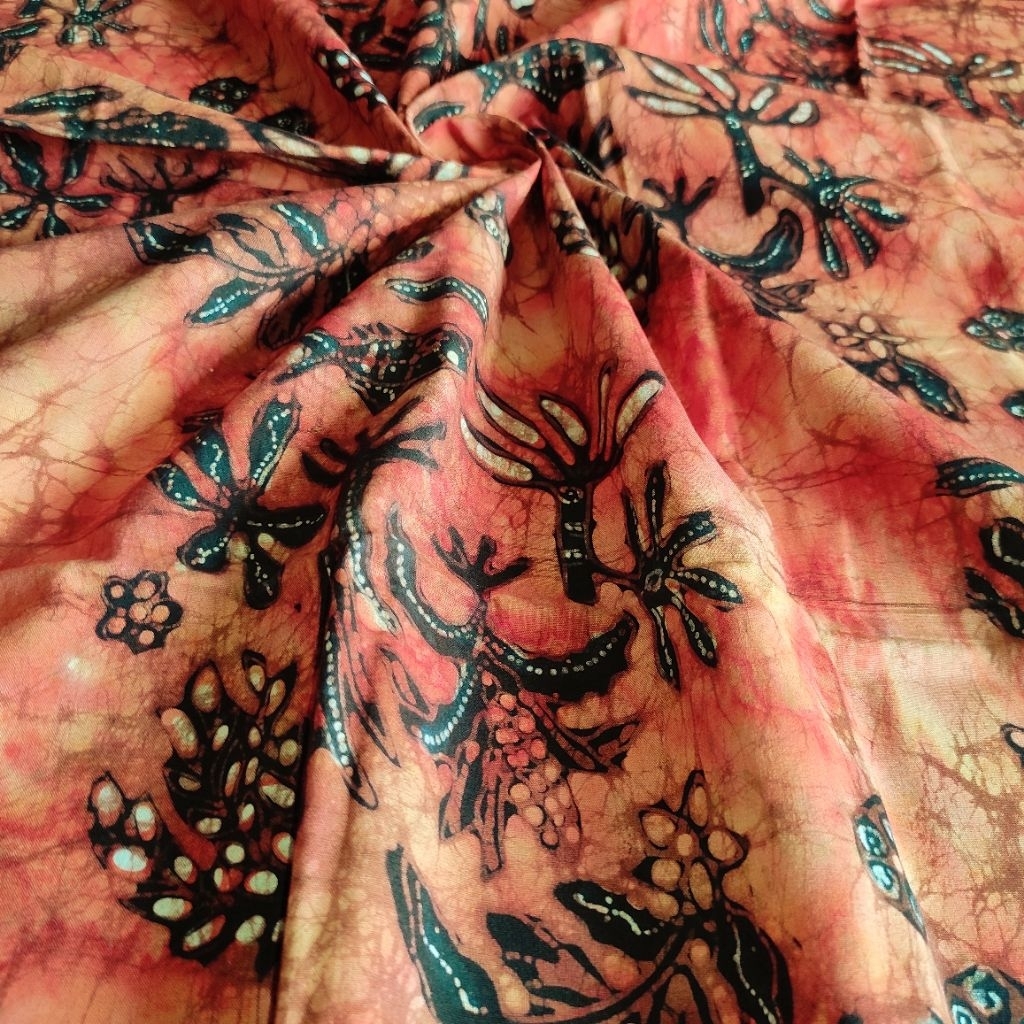 Kain batik tulis antik mix warna alam & sintetis untuk kemeja pria dan wanita