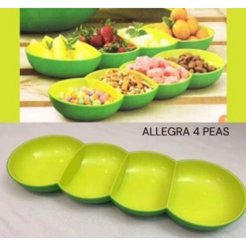 allegra peas Tupperware