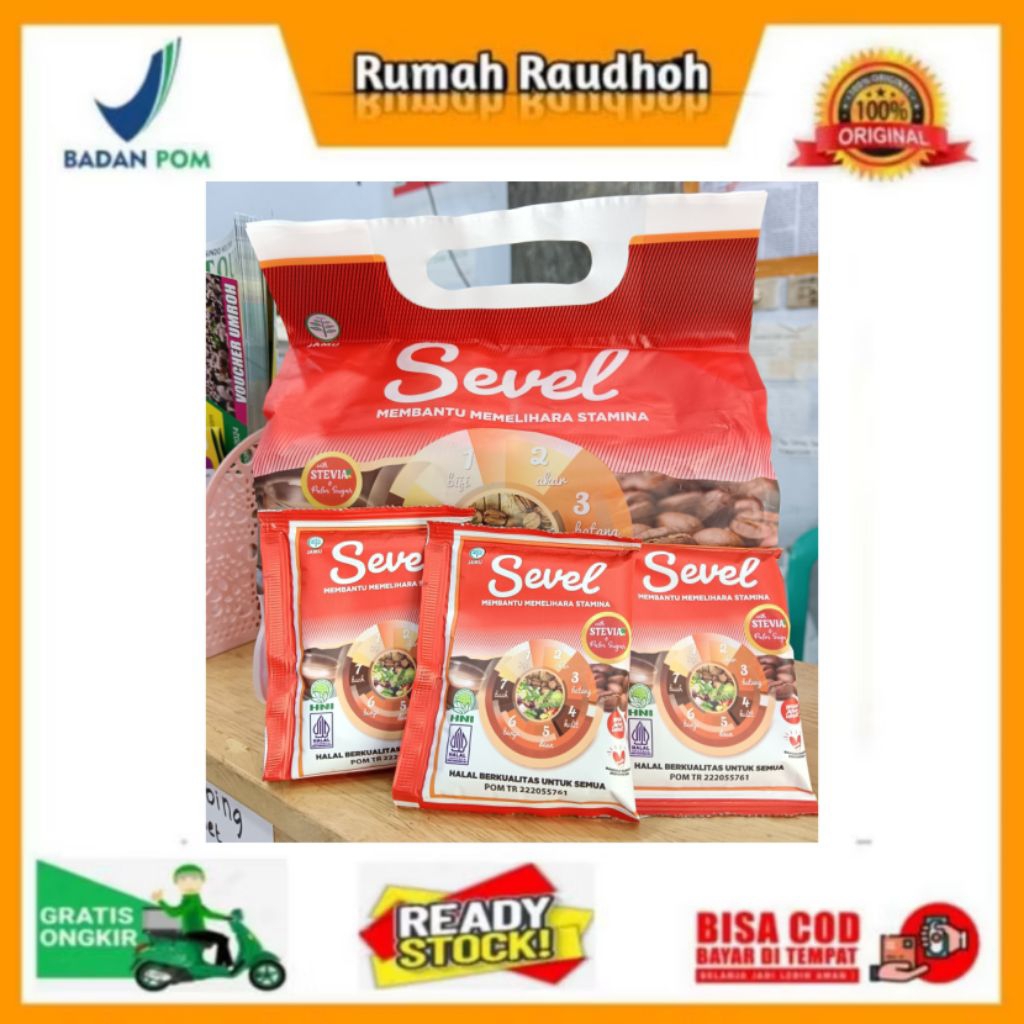 

KOPI 7 ELEMEN - KOPI SEVEL 1 PACK (20 SACHET)