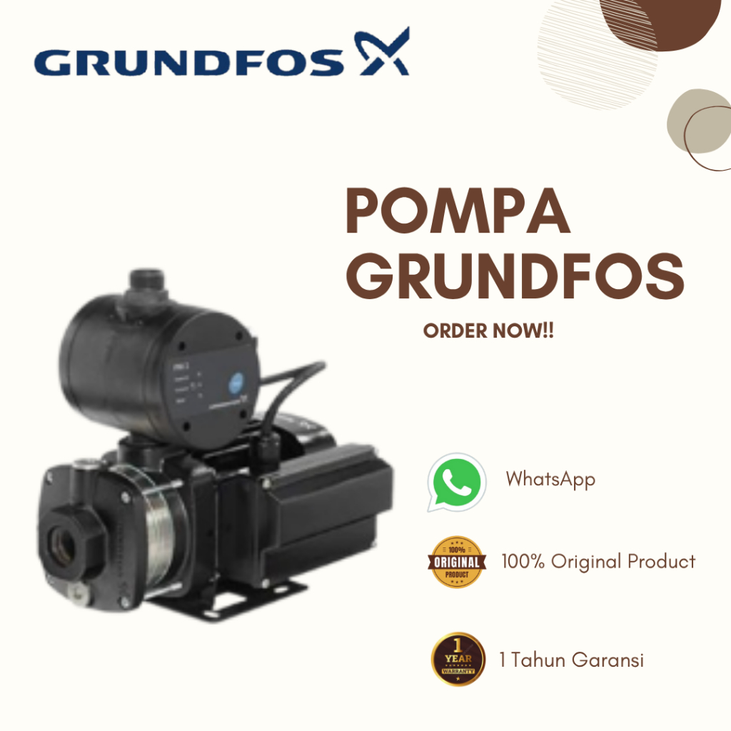 POMPA GRUNDFOS CMB 1-36 & CMB 3-37 & CMB 5-28 & CMB 5-46