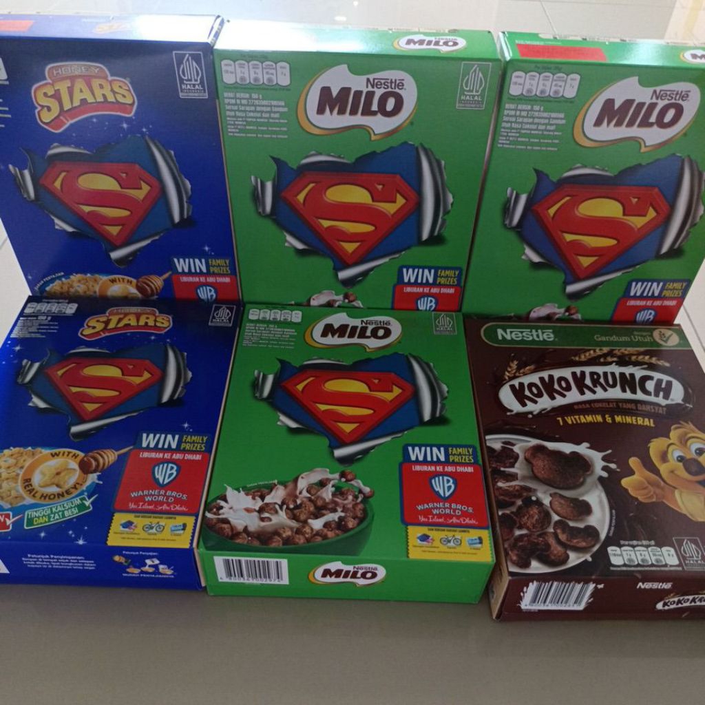 

Nestle Sereal Milo/Star/Koko Krunch 150gr/300gr