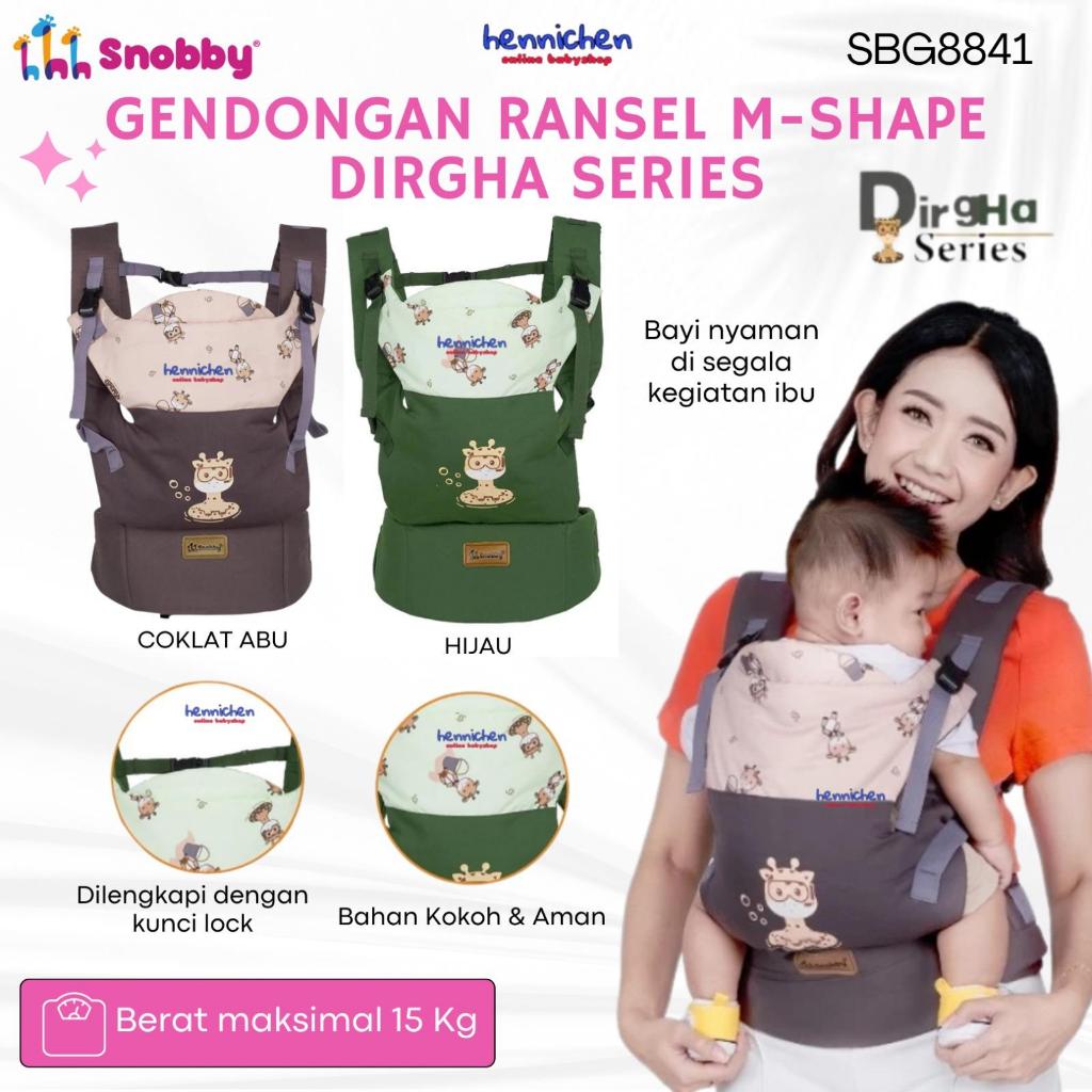 Snobby Gendongan Bayi Ransel M-Shape Dirgha Series SBG8841