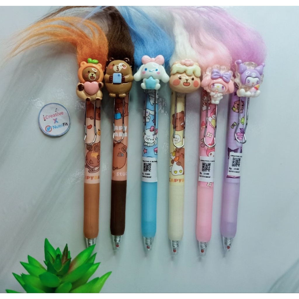 

PEN FANCY SANRIO/CAPYBARA RAMBUT