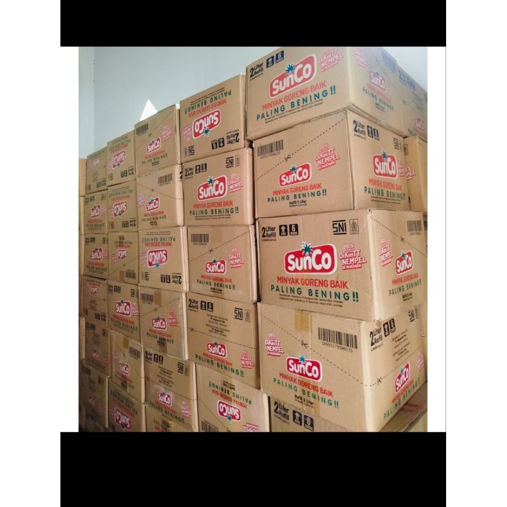 

1KARTON MINYAK GORENG SUNCO 2LITER