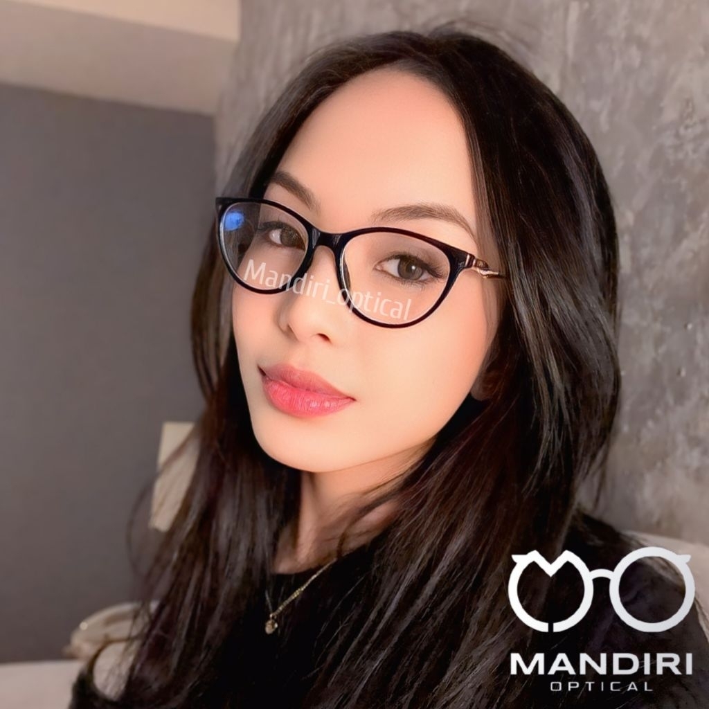 Frame kacamata cat eye premium | kacamata minus photocromic antiradiasi | kacamata wanita | kacamata