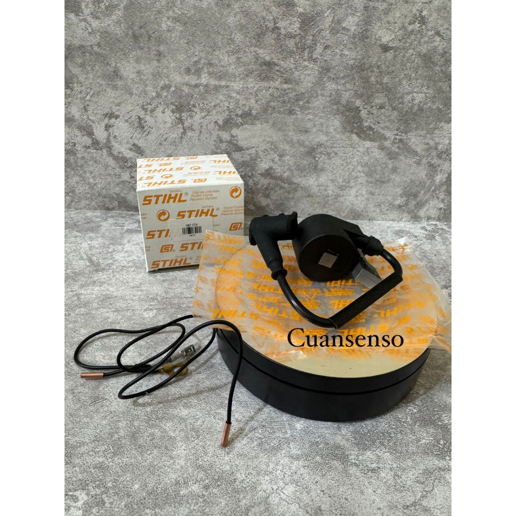 IGNITION MODUCLE CDI COIL SENSO MS 381 MS 382 STIHL ORIGINAL ASLI COIL IGNITION / CDI TYPE 381 MERK 