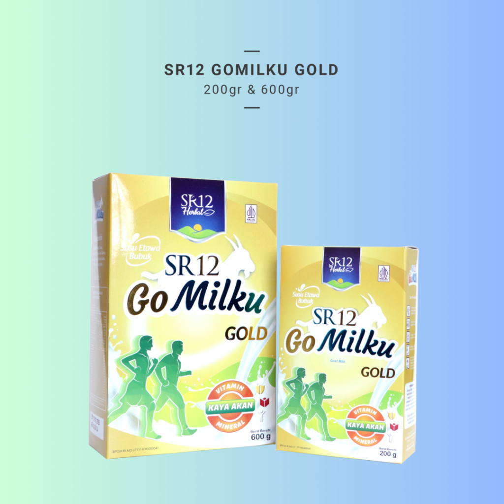 

Gomilku Gold SR12 Susu Kambing Etawa Rendah Lemak Tinggi Kalsium Bebas Gula