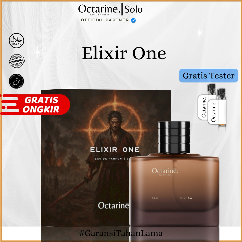 Octarine Perfume Elixir One Wangi Vanilla Tonka Bean Asian Pear Octarine Special Edition