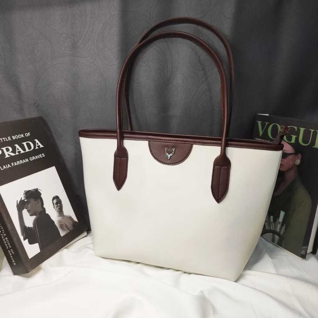 Tote Bag Wanita Deerhead Tas Wanita Terbaru Cocok untuk Kuliah Tas Wanita Kekinian