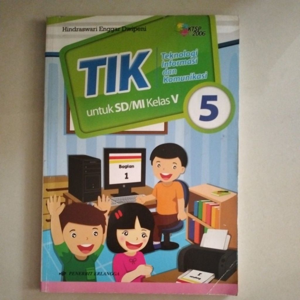 buku TIk komputer Erlangga kelas 5