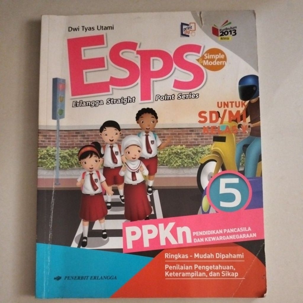 buku PPKn Erlangga kelas 5