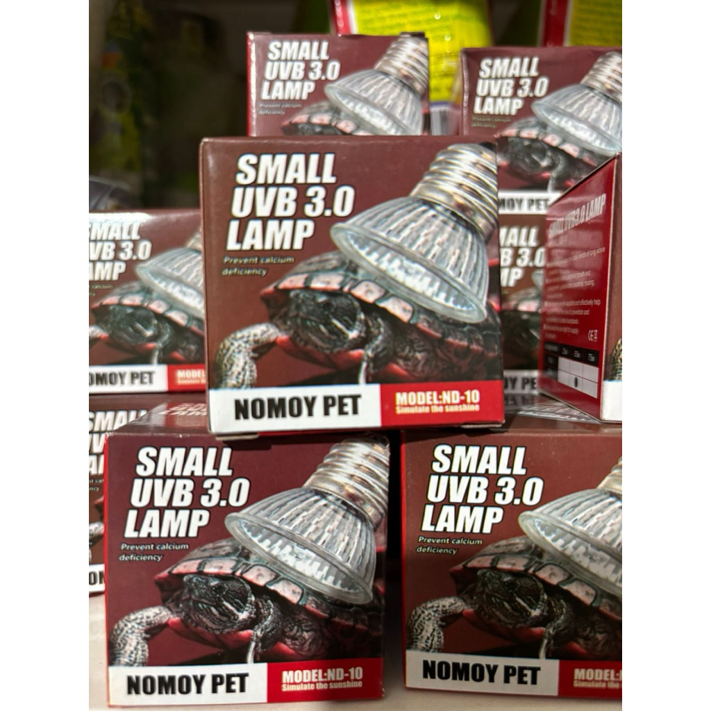 lampu UVA/UVB Nomoy 25/50/75 watt lampu  reptil kura,iguana,kadal dl