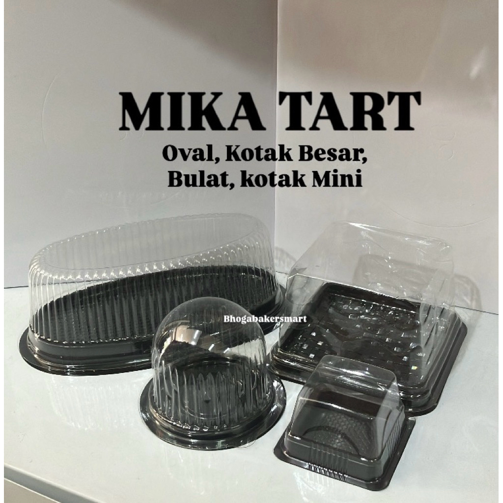 

MIKA TART, oval, kotak, bulat mini, dan kotak mini di jual per pcs