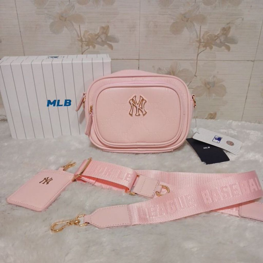 SLING BAG MLB / TAS MLB KOREA PINK STYLIST KEREN