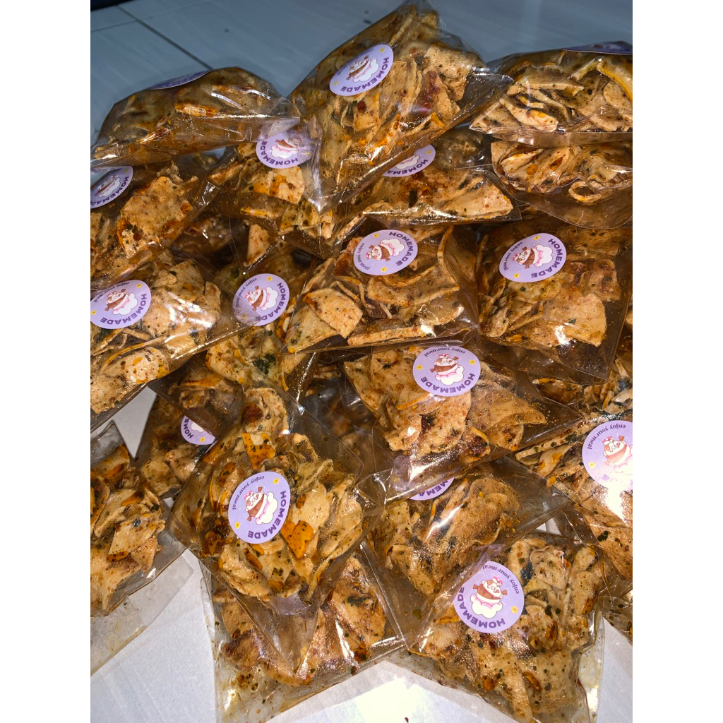 

Basreng Daun Jeruk Pedas Gurih