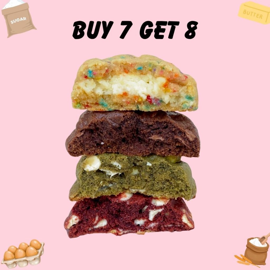 

Medium Soft Cookies with Callebaut