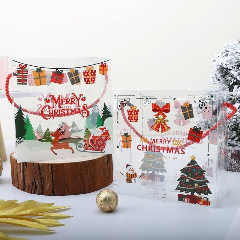 

Cake Kotak Roti Mika Natal Christmas Packaging Hampers Parcel Xmas Size 14x14x7