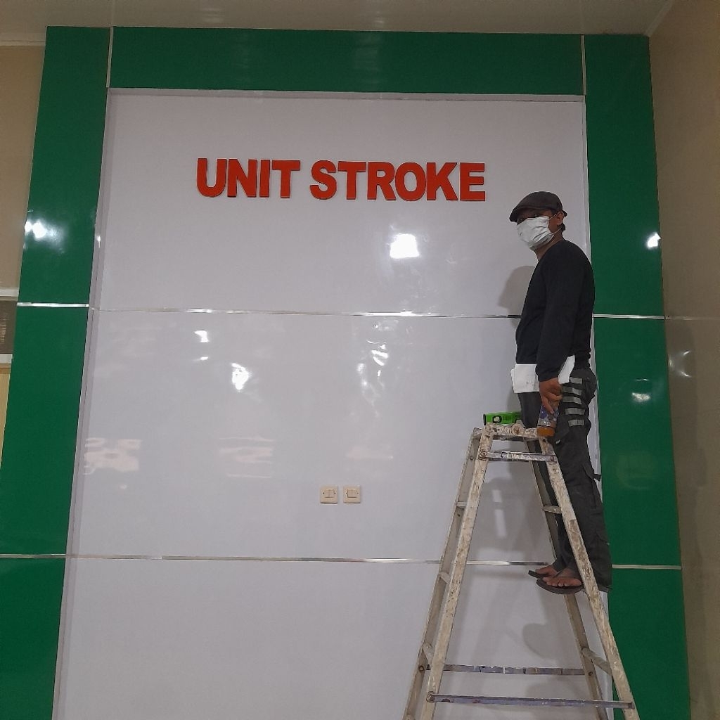 

Huruf Timbul Akrilik + Spon Eva 12MM (2mm akrilik + 10mm spon) Bisa untuk di indoor maupun outdoor