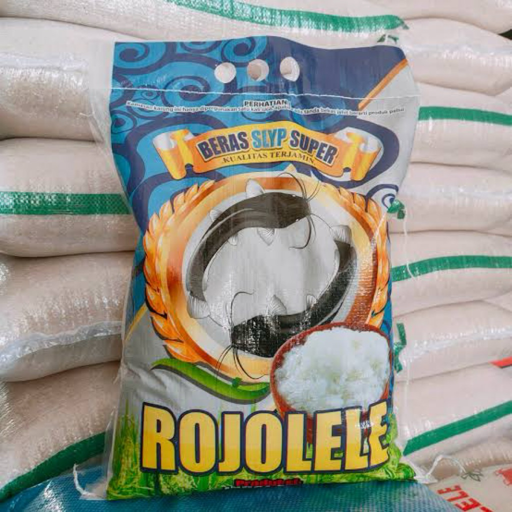 

beras rojo lele pulen sedang 5kg