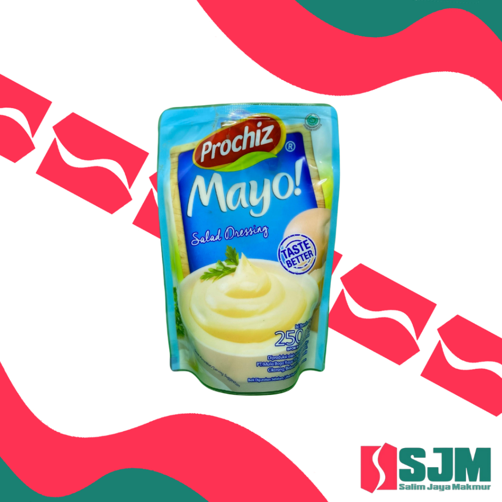 

Prochiz Mayo 250Ml - Mayones Prochiz/Mayones Salad Buah/Salad Sayur