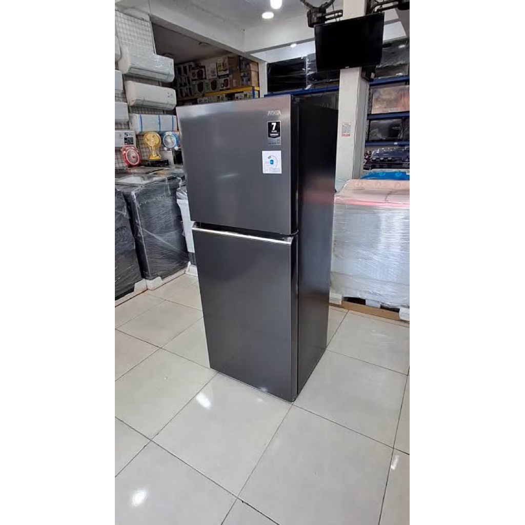 Kulkas aqua 2 pintu tanpa bunga es 265ds Kulkas 2 pintu aqua 265 cbp-ds