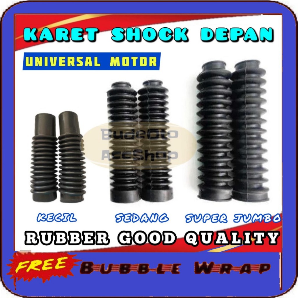 KARET SHOCK DEPAN TS TRAIL KLX byson pulsar ninja 250 Minerva cb100
