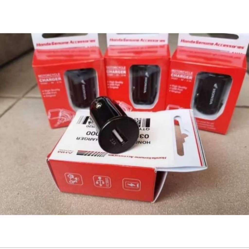 USB charger motor original Honda AHM PNP beat Deluxe genio Scoopy ADV PCX dll