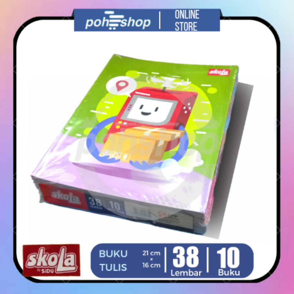 

[Skola] Buku Tulis 38 Lembar per pak
